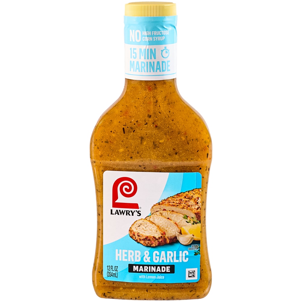 Lawry’s Herb & Garlic With Lemon Marinade, 12.0 fl oz