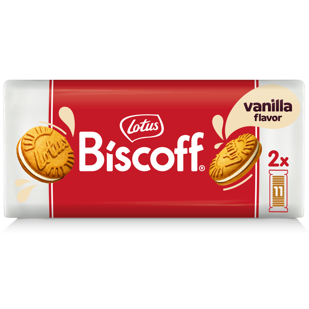 Lotus Biscoff® Vanilla Cream Sandwich Cookies