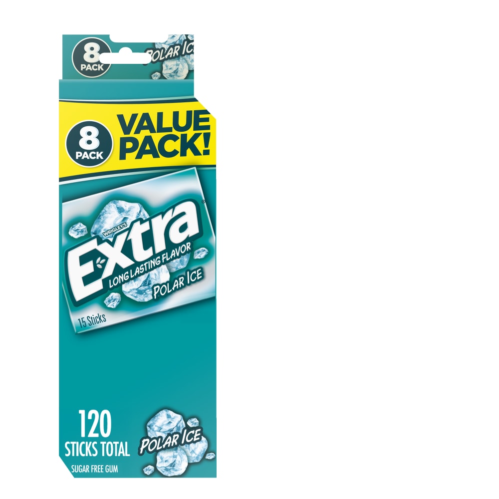 Extra Polar Ice Sugar Free Chewing Gum Bulk Pack