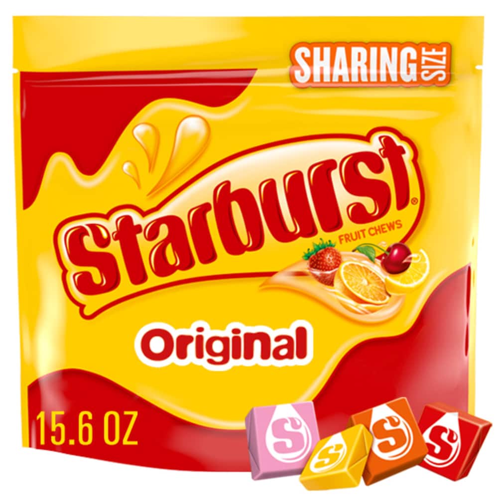 Starburst Original Fruit Chews Chewy Candy Sharing Size Bag