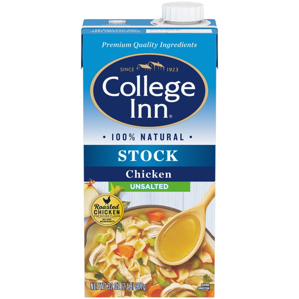 College Inn® Unsalted 100% Natural Chicken Stock