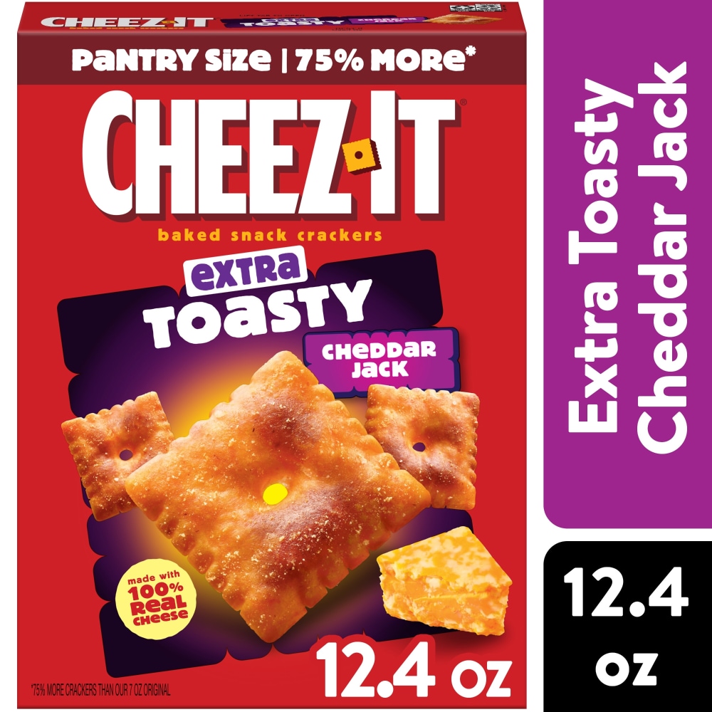 Cheez-It® Extra Toasty Cheddar Jack Cheese Crackers