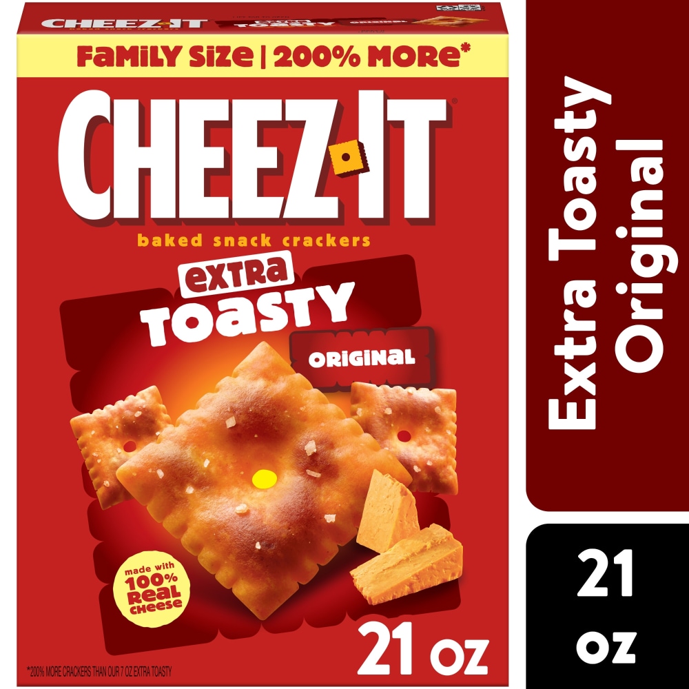 Cheez-It® Extra Toasty Cheese Crackers