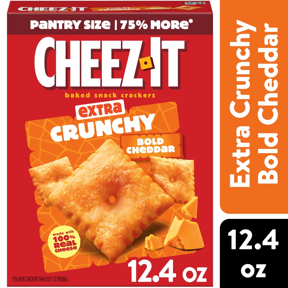 Cheez-It® Extra Crunchy Bold Cheddar Cheese Crackers