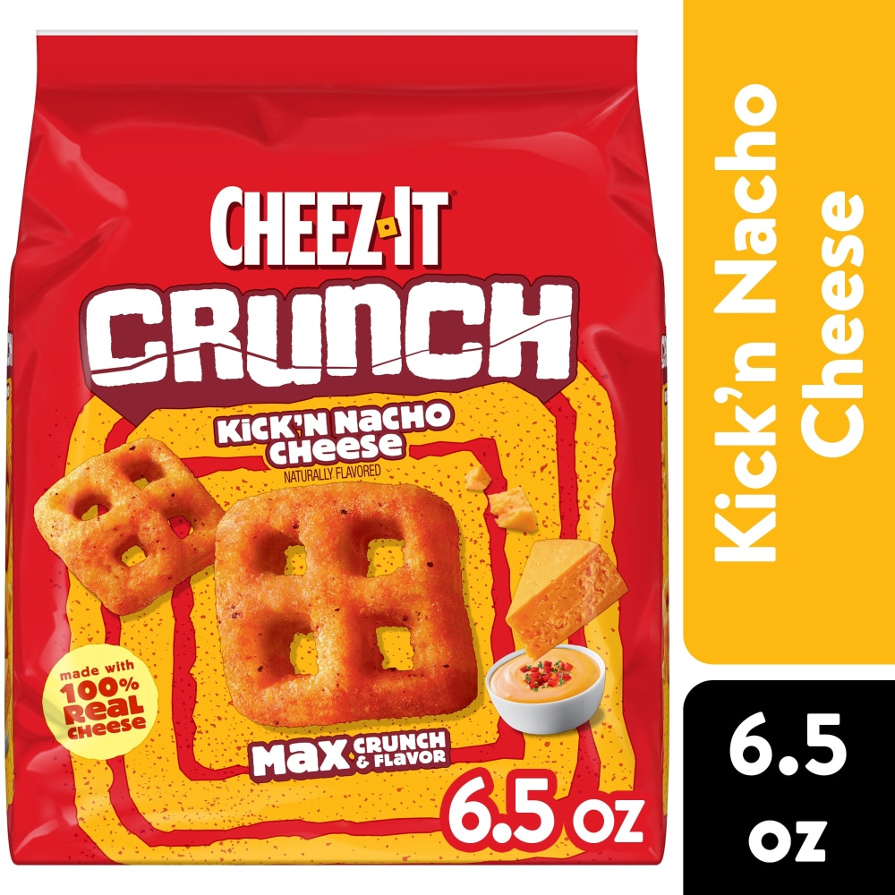 Kellogg’s Cheez It® Crunch Kick’N Nacho Cheese