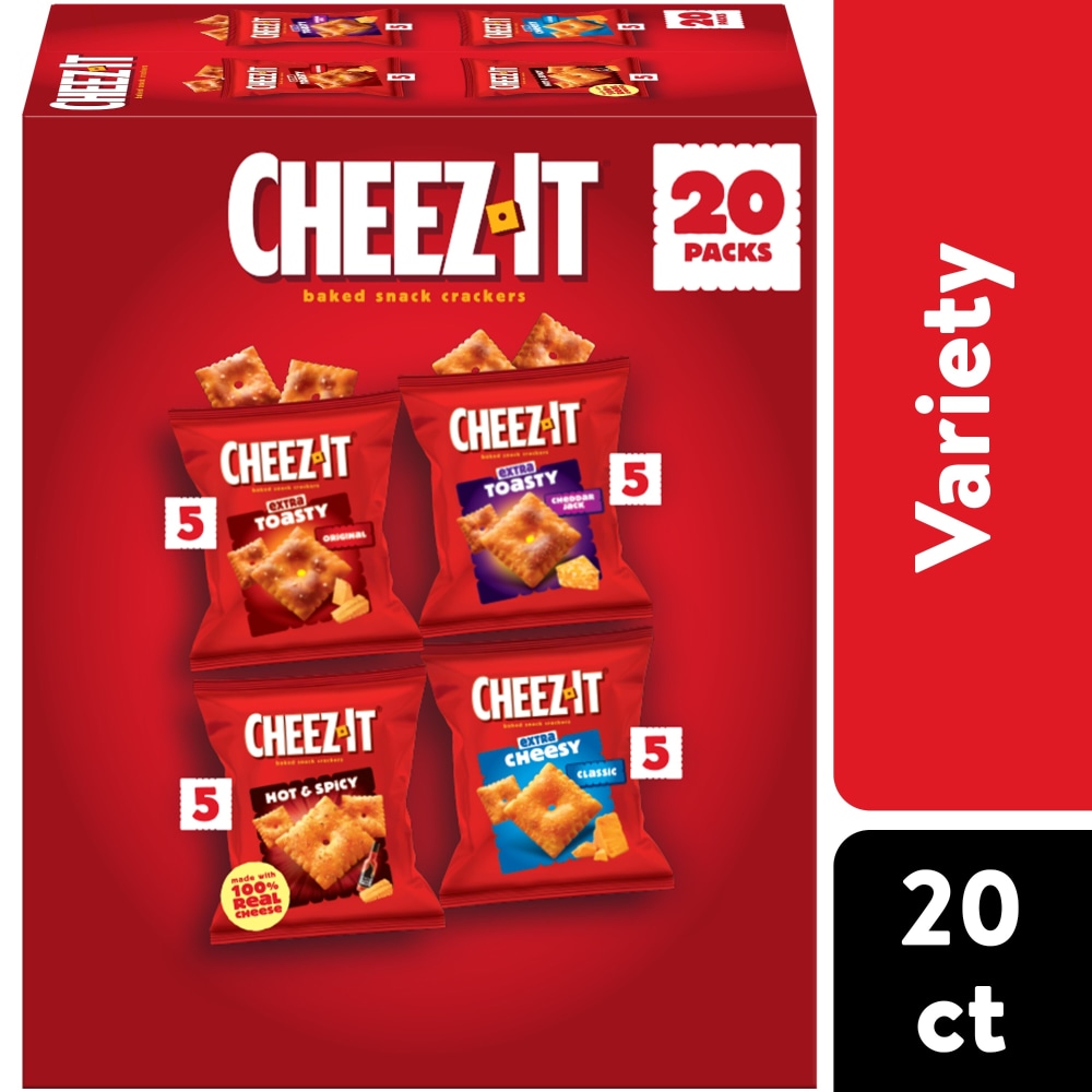 Cheez-It® Baked Snack Crackers Variety Pack