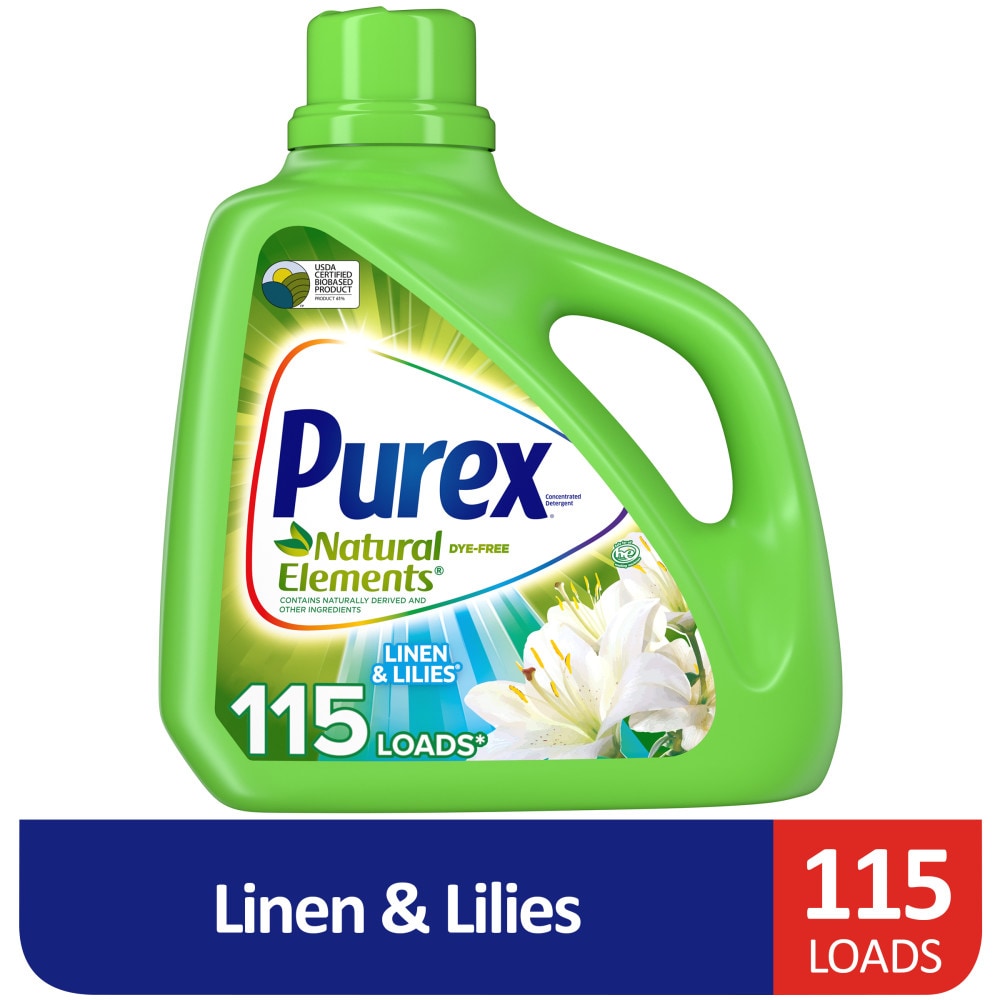Purex® Natural Elements Liquid Detergent, Fresh Lilies & Linen