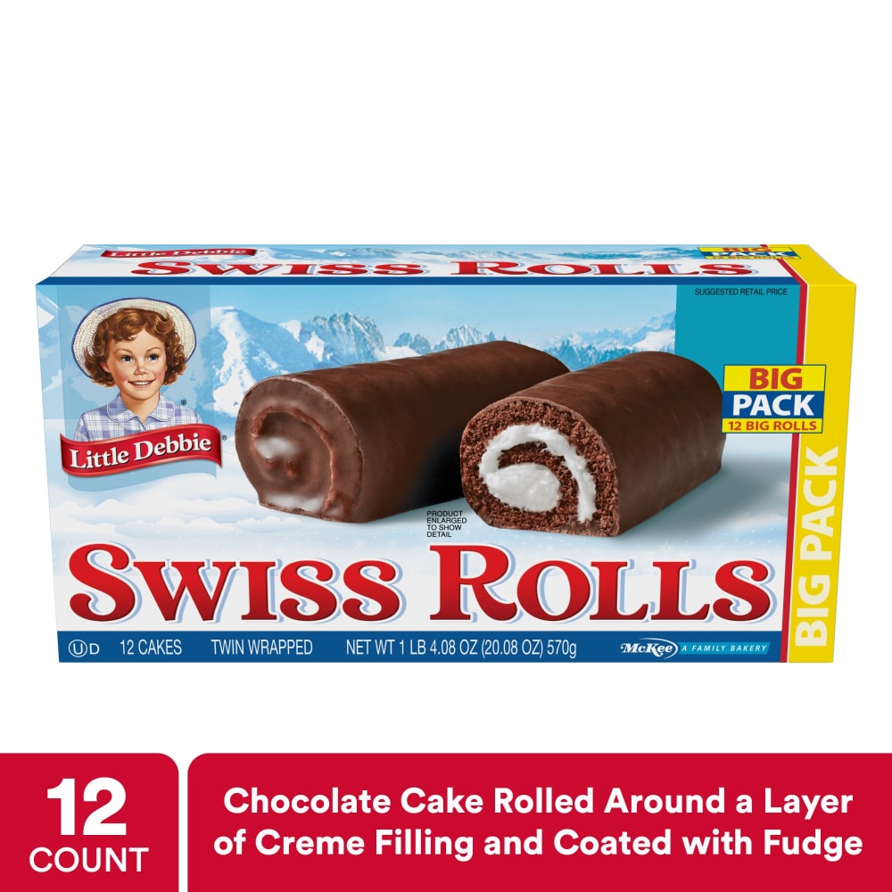 Little Debbie® Swiss Rolls Snack Cakes Multipack