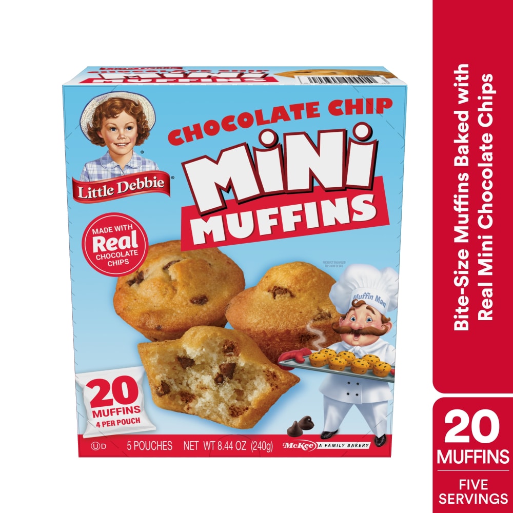 Little Debbie® Chocolate Chip Mini Muffins Multipack