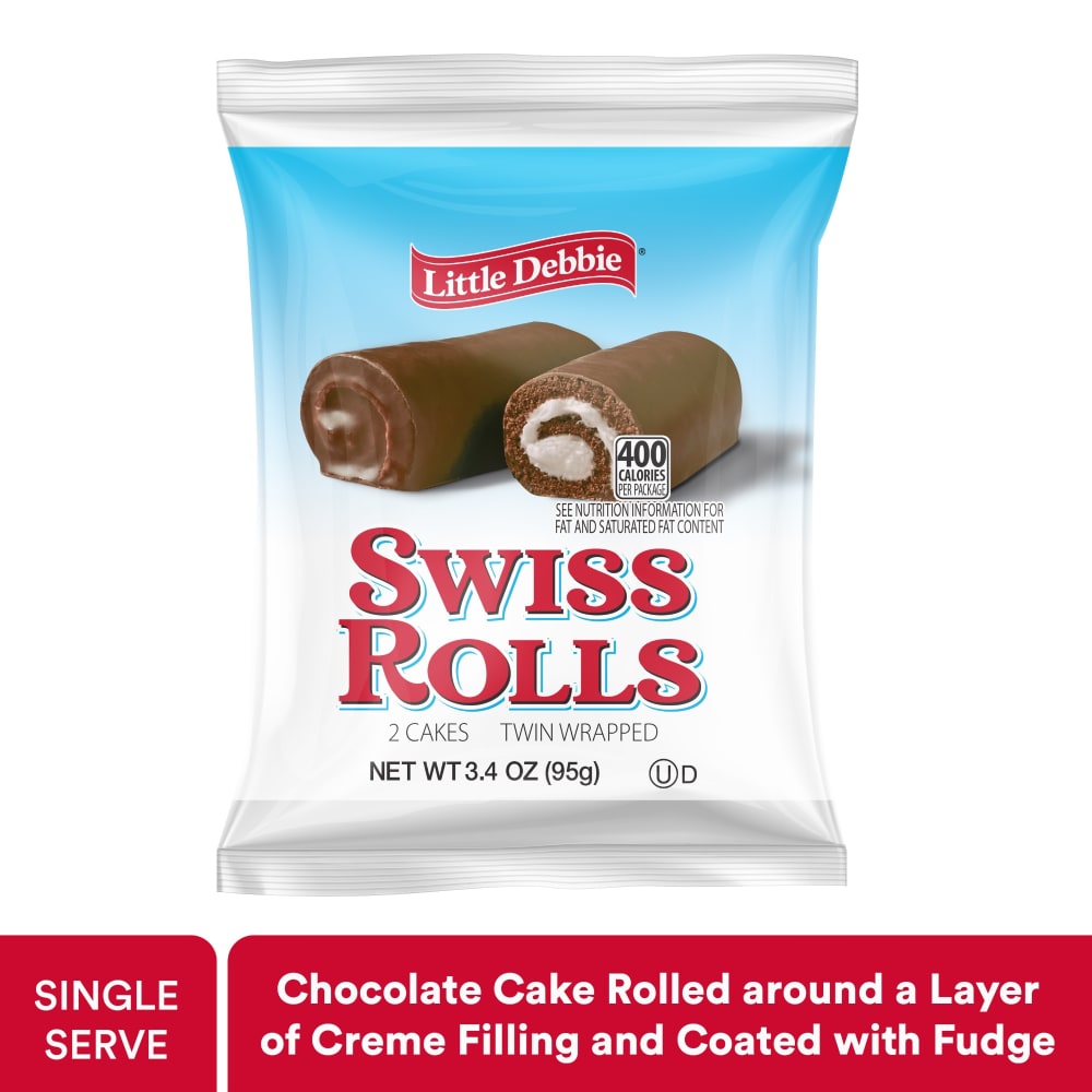 Little Debbie® Swiss Rolls Snack Cakes Twin Pack