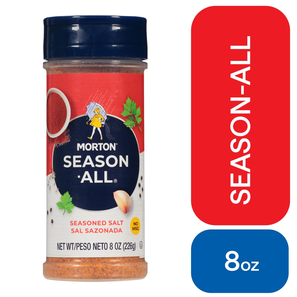 Morton Season-All Seasoned Salt, Food Seasoning Blend, 8 oz