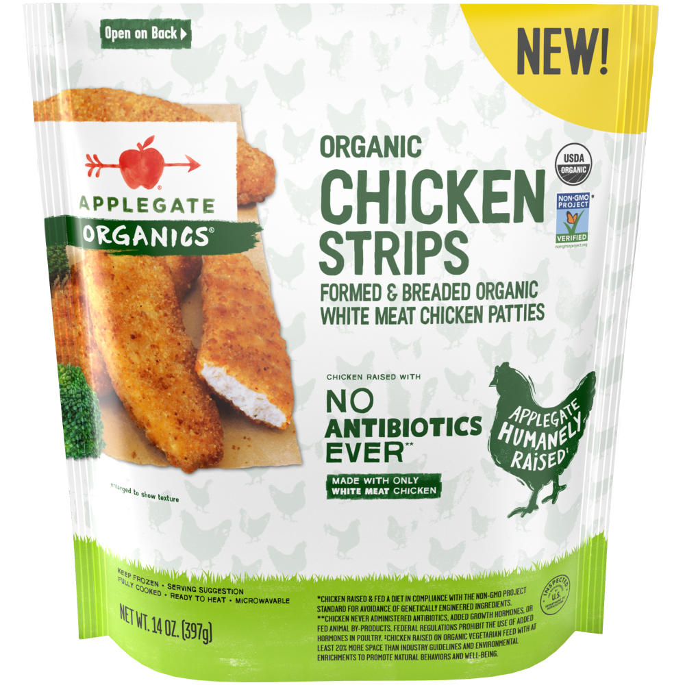 APPLEGATE Organic Chicken Strips 14oz Family Size