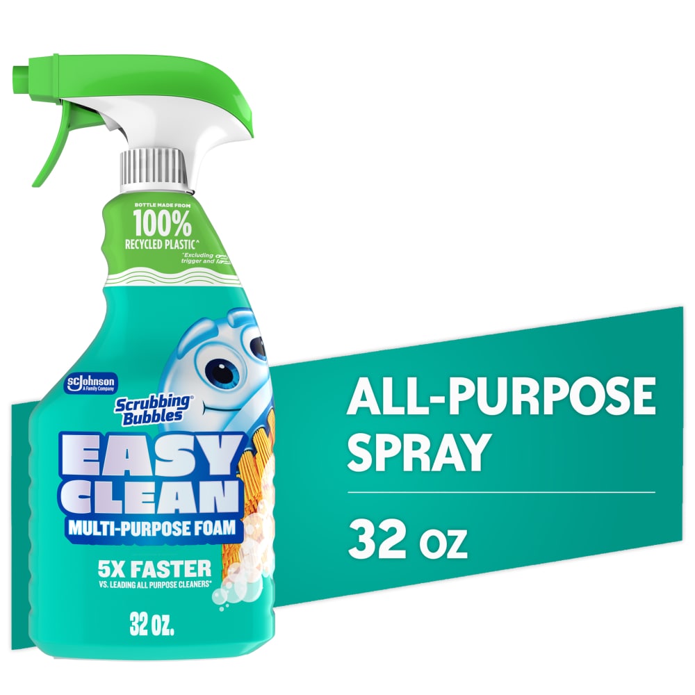 Scrubbing Bubbles Easy Clean Multi-purpose Foam Bathroom Cleaner, Trigger Spray, 32 fl oz