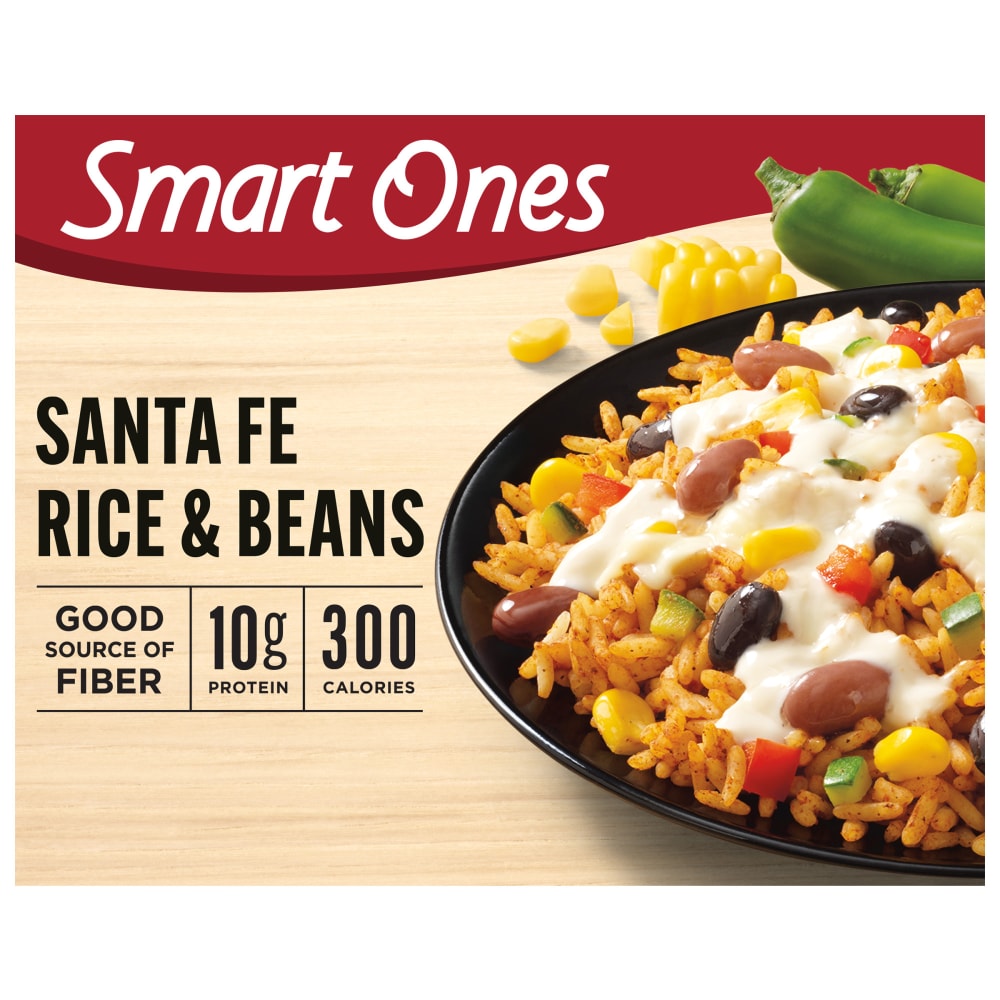 Smart Ones Santa Fe Rice & Beans Frozen Meal, Box