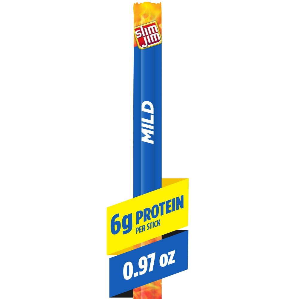 Slim Jim Giant Smoked Meat Sticks, Mild Flavor