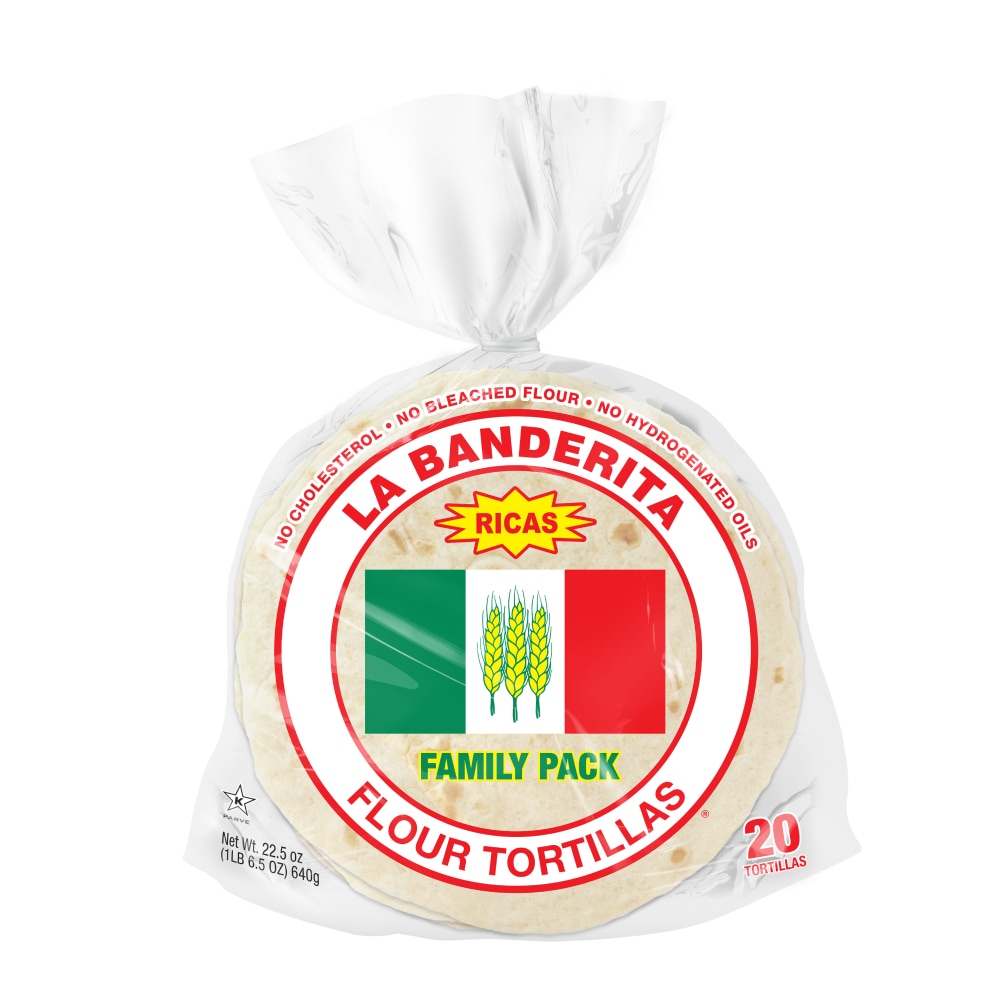 La Banderita Family Pack Flour Tortillas