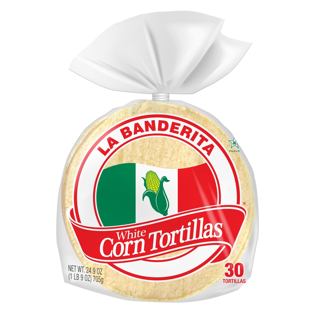 La Banderita White Corn Tortillas