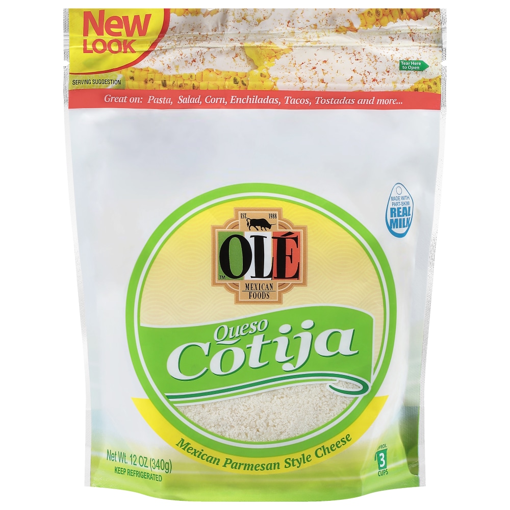 Ole Grated Cotija Mexican Style Parmesan Cheese