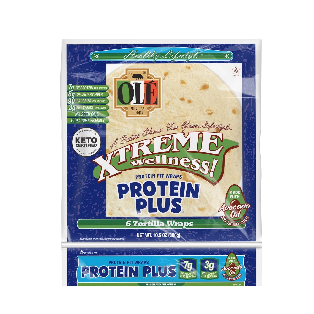 Xtreme Protein Plus Soft Taco 6CT