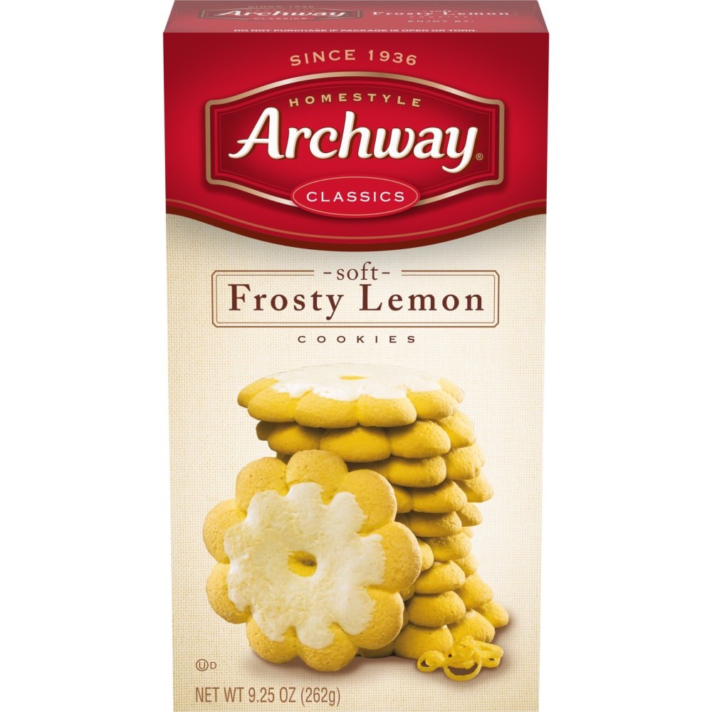 Archway Cookies Soft Frosty Lemon Cookies