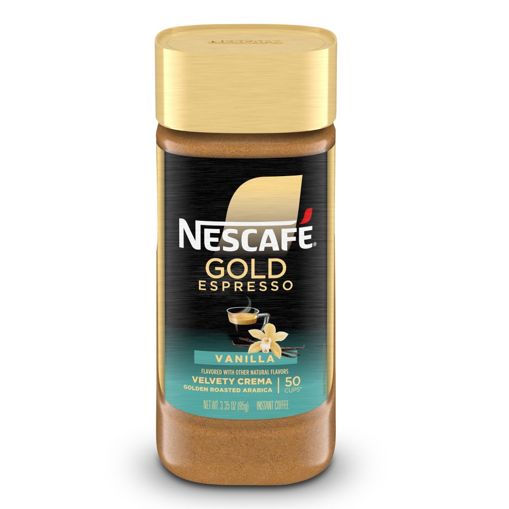 Nescafé Gold Vanilla Flavored Espresso Instant Coffee