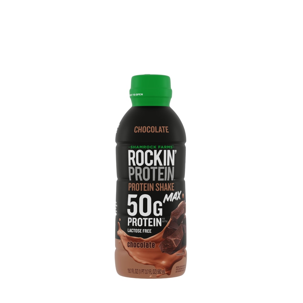 Rockin’ Protein 50G MAX Chocolate Protein Shake