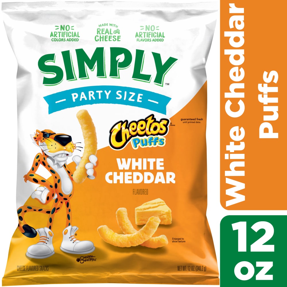 Simply Cheetos White Cheddar Puffs Chips