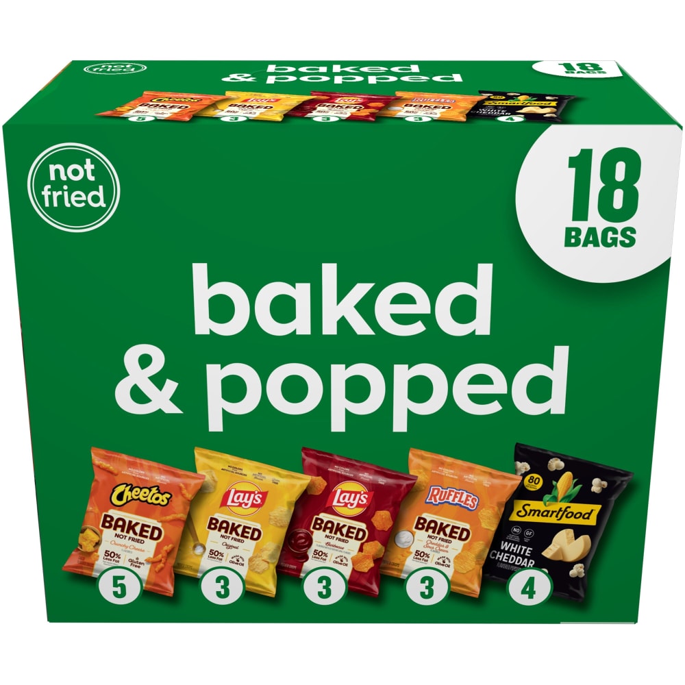 Frito-Lay® Baked and Popped Mix Chips Variety Pack