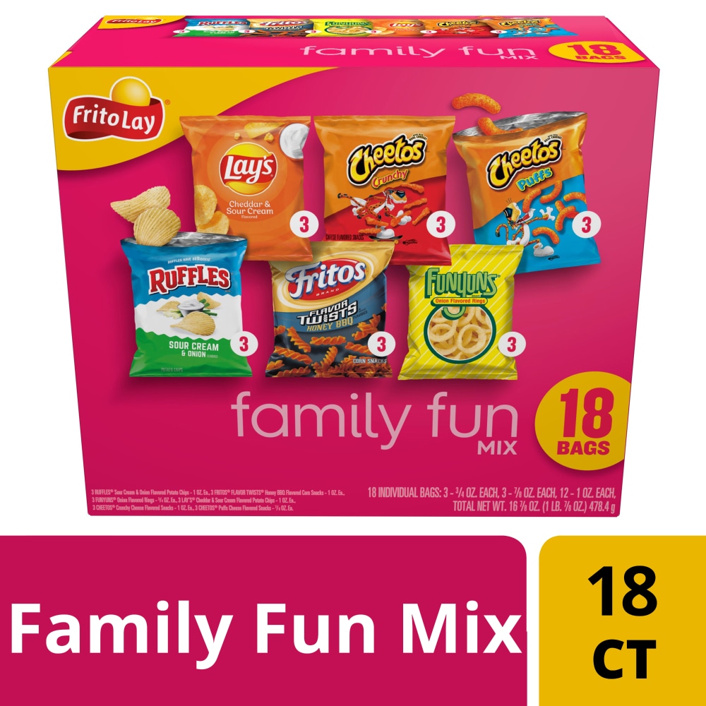 Frito-Lay® Family Fun Mix Chips Variety Pack