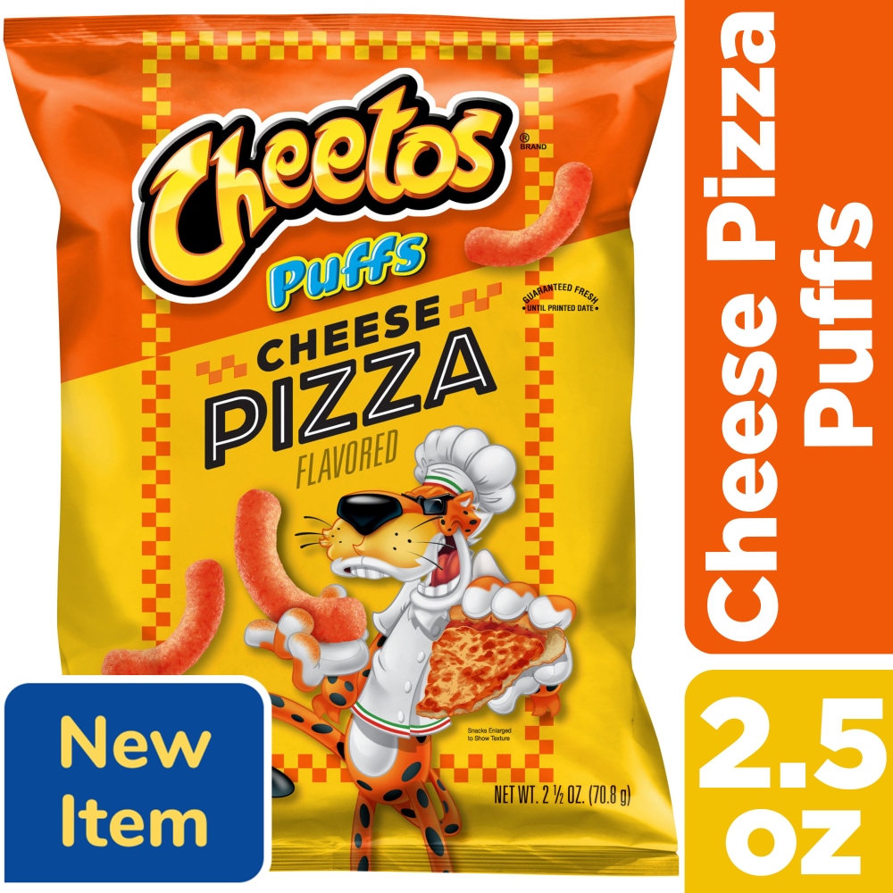 Cheetos Puffs Cheese Flavored Snacks Cheese Pizza