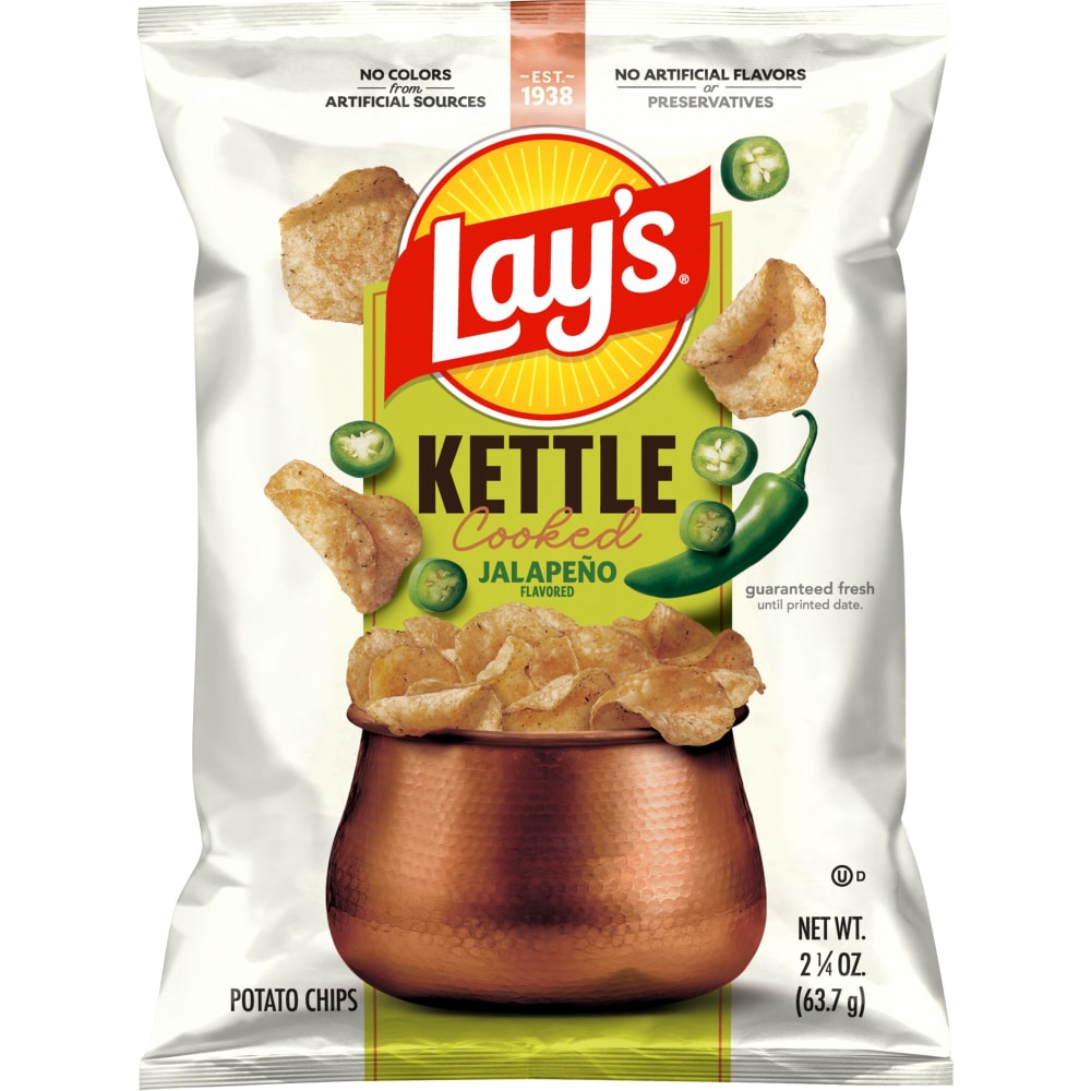 Lay’s® Jalapeno Flavored Kettle Cooked Potato Chips