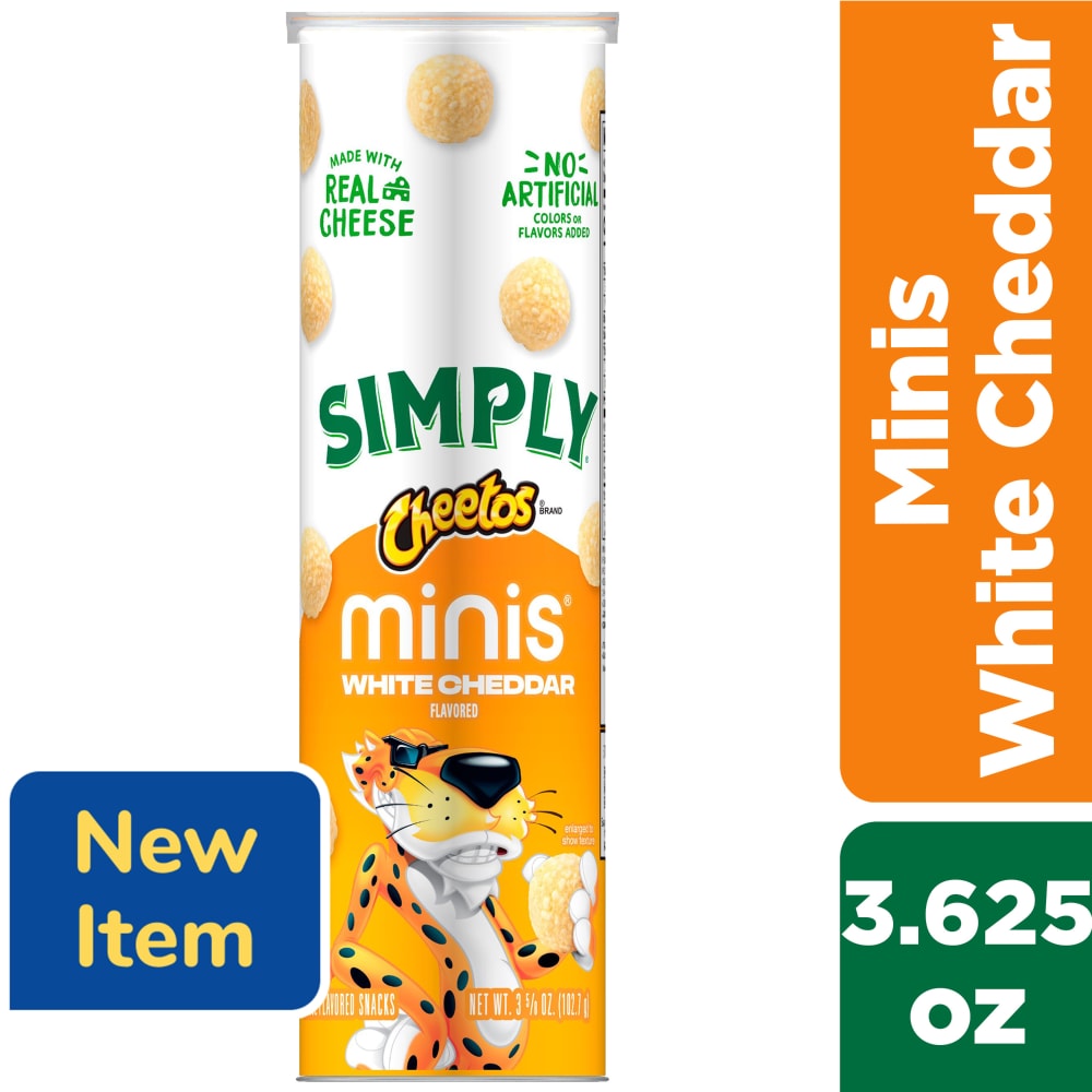 Cheetos Simply Minis White Cheddar Cheese Chips
