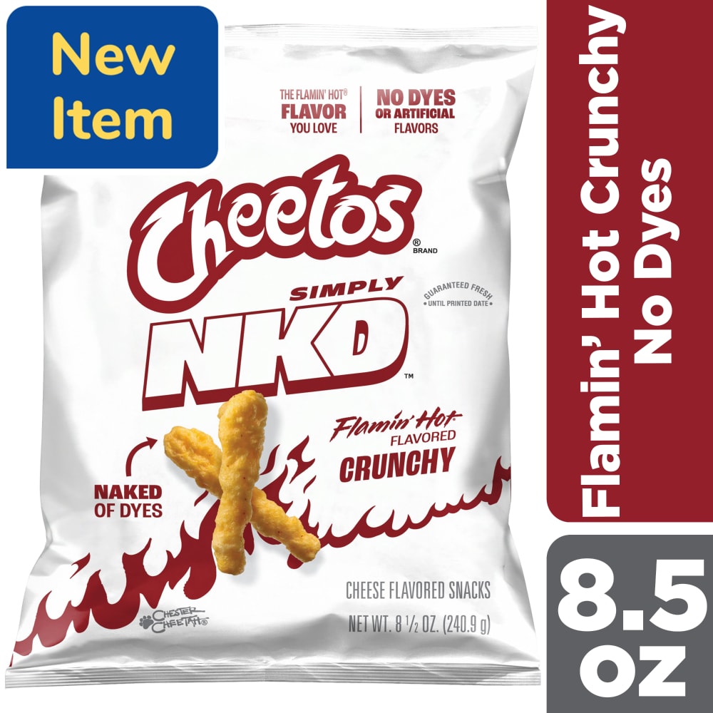 Cheetos® Simply NKD™ Flamin’ Hot® Crunchy Cheese Chips
