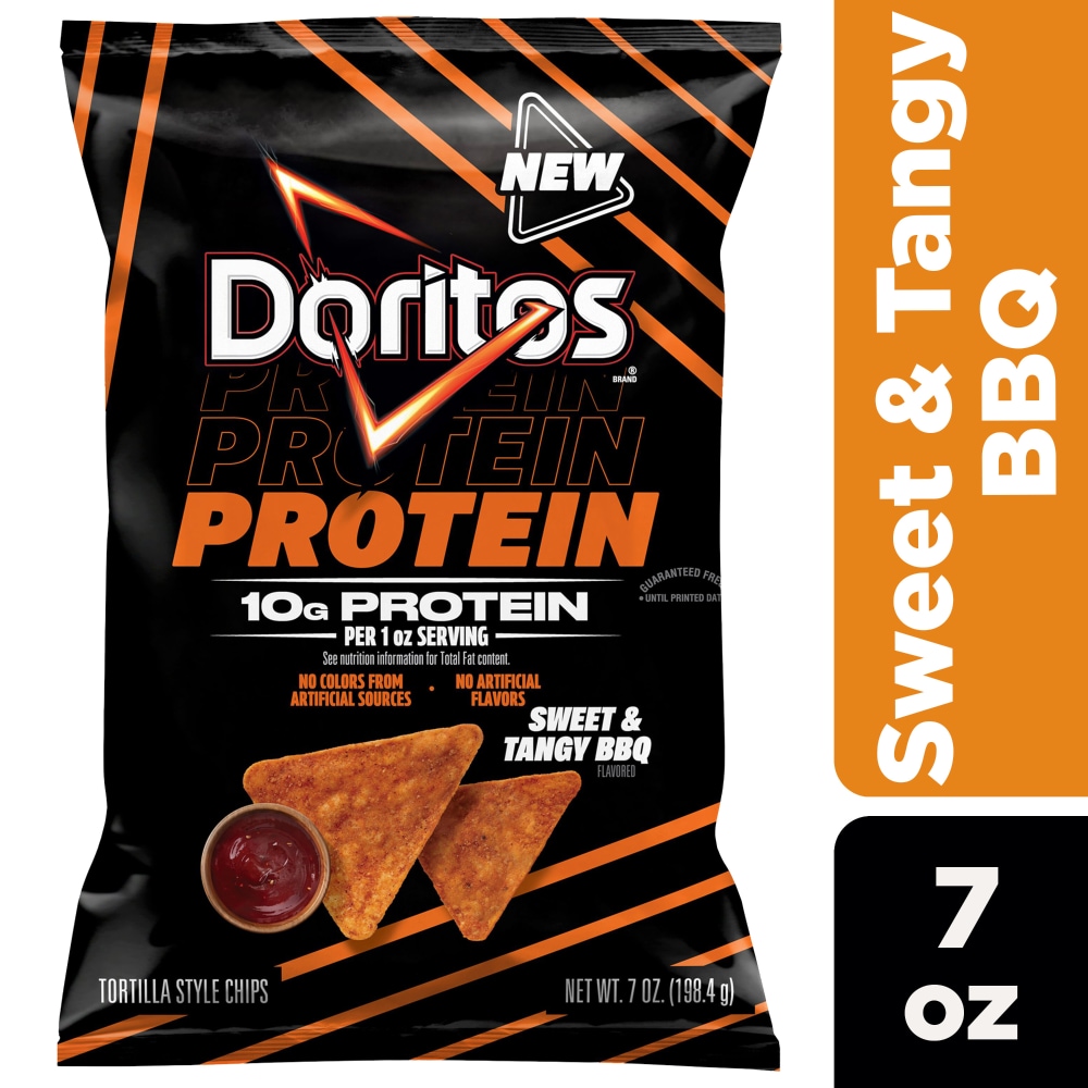 Doritos® Sweet & Tangy BBQ Protein Tortilla Chips