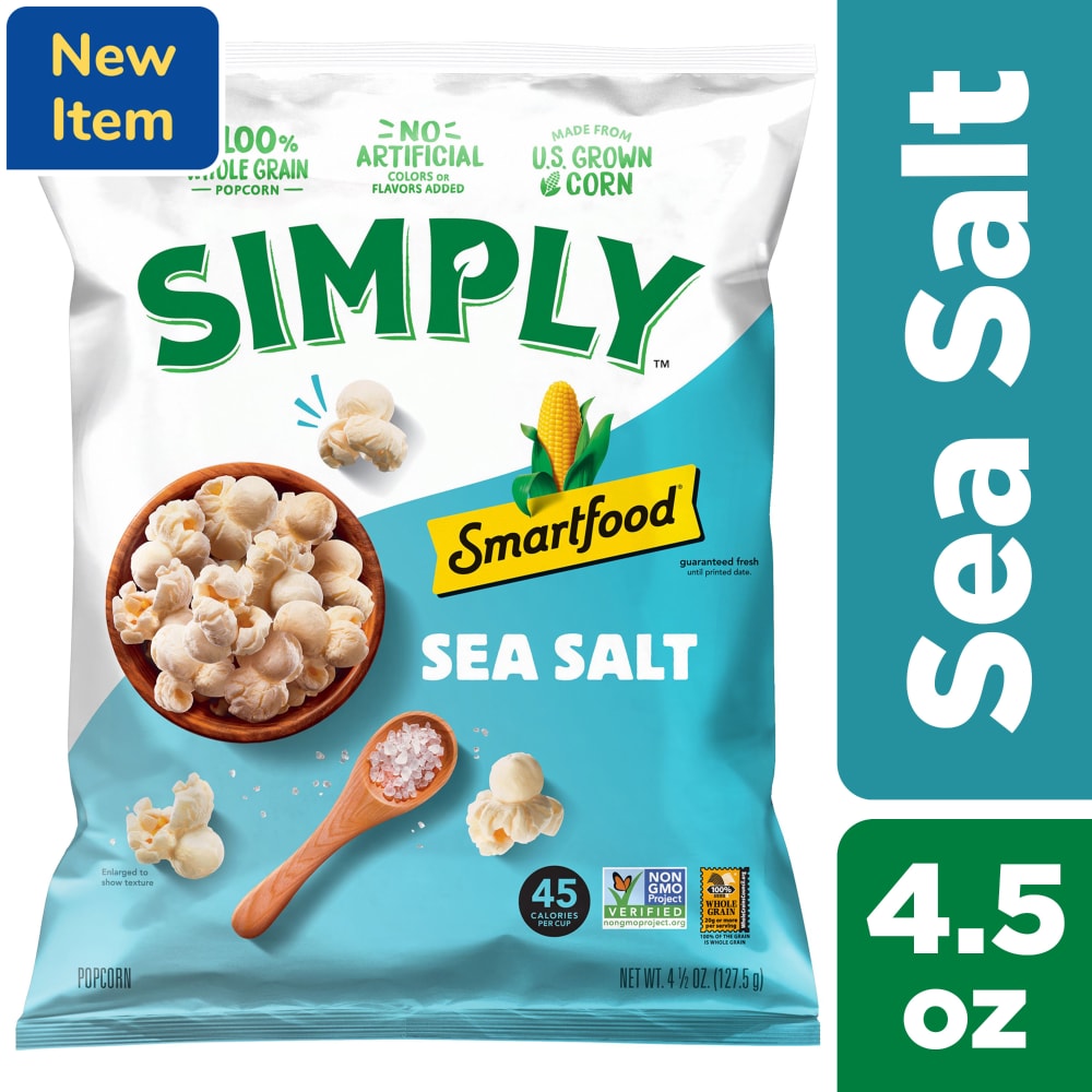 Simply Smartfood Sea Salt Popcorn