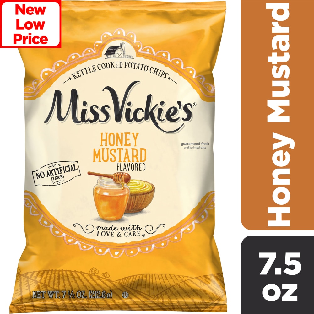 Miss Vickie’s Honey Mustard Kettle Cooked Potato Chips