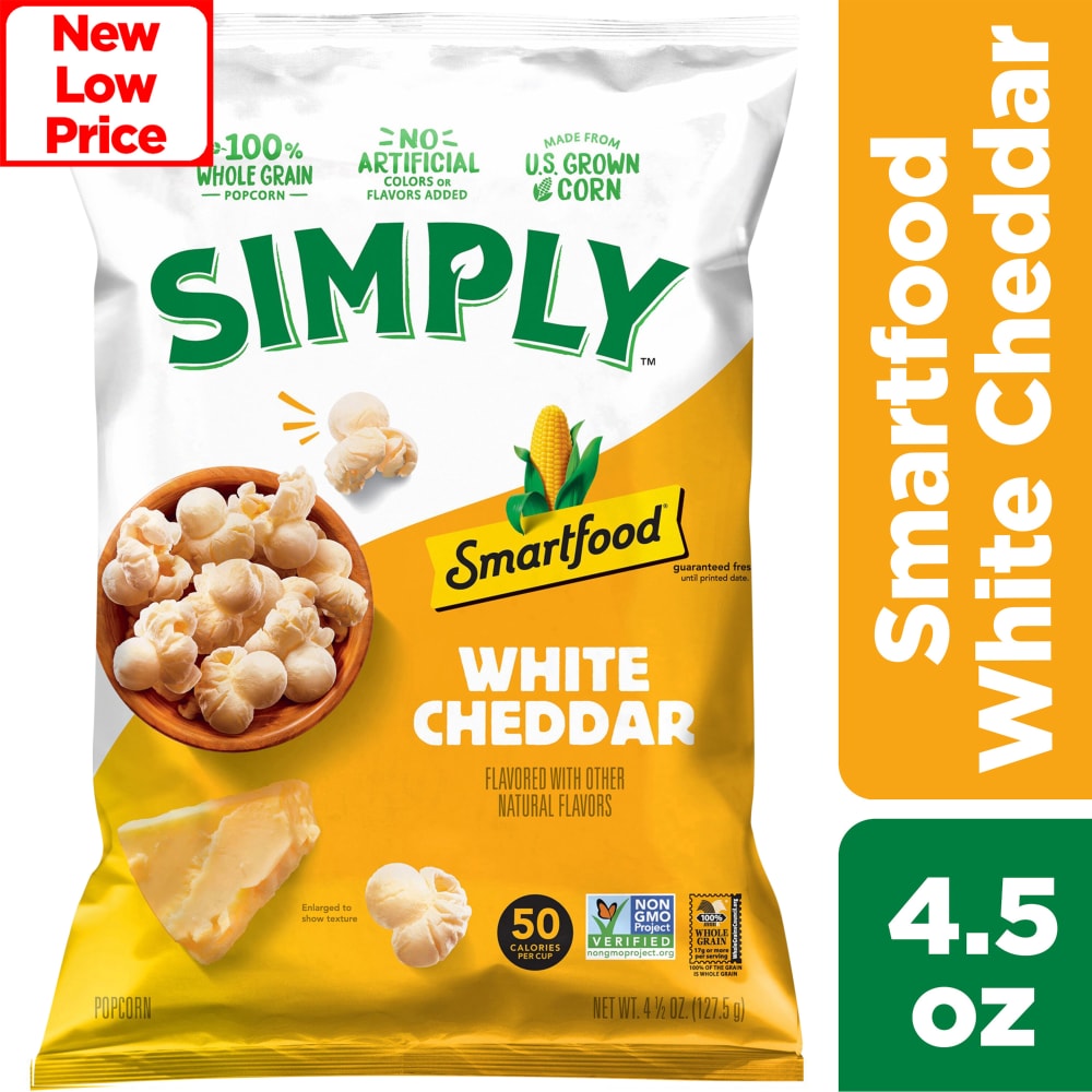 Simply Smartfood White Cheddar Popcorn