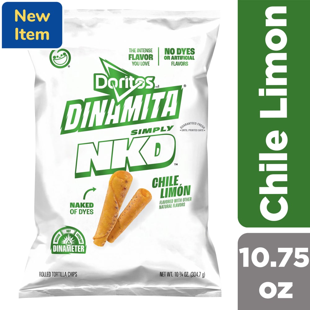 Doritos® NKD Dinamitas Chile Limon Flavored Tortilla Chips