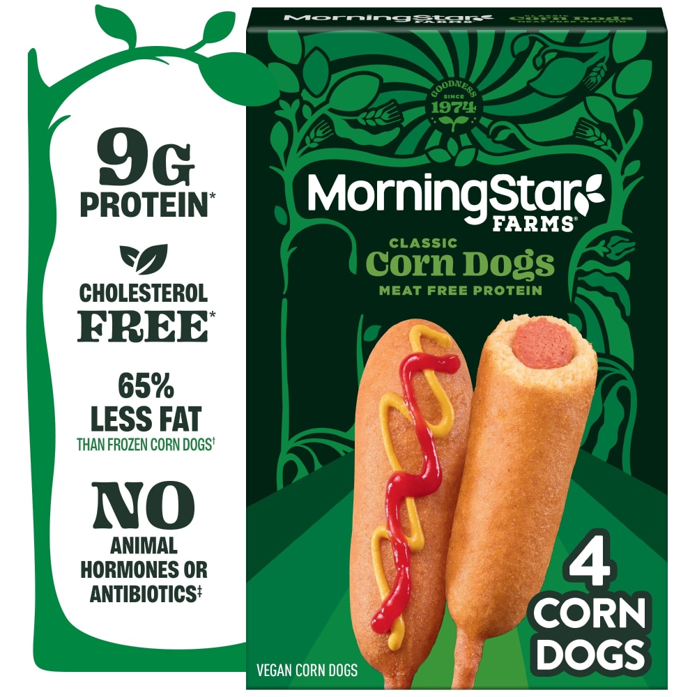 MorningStar Farms® Classic Plant Based Corn Dogs
