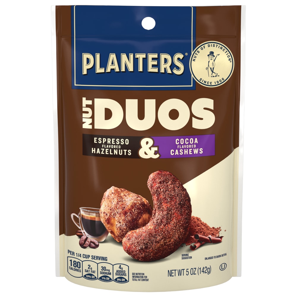 Planters® Espresso Hazelnuts & Cocoa Cashews Nut Duos