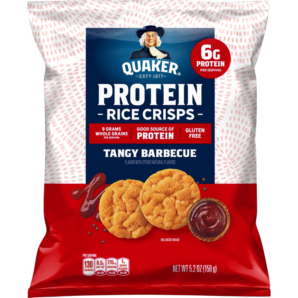 Quaker® Tangy Barbecue Protein Rice Crisps