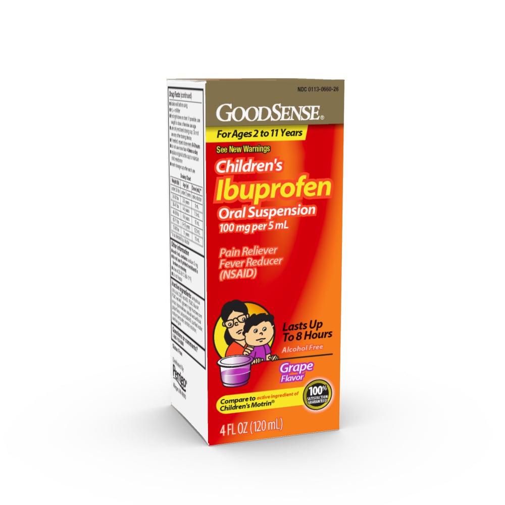GoodSense® Grape Flavor Children’s Ibuprofen Liquid