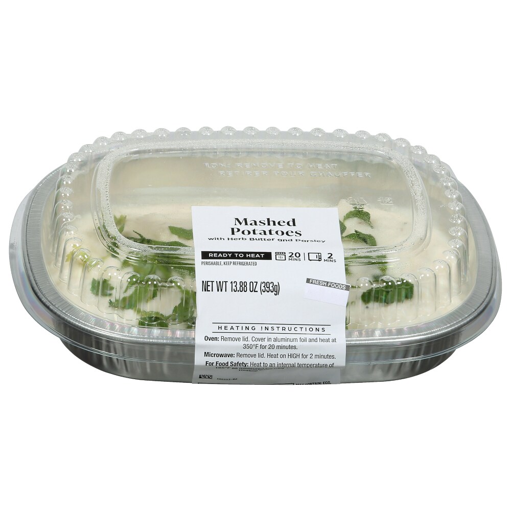 Taylor Farms Mashed Potatoes with Herb Butter and Parsley