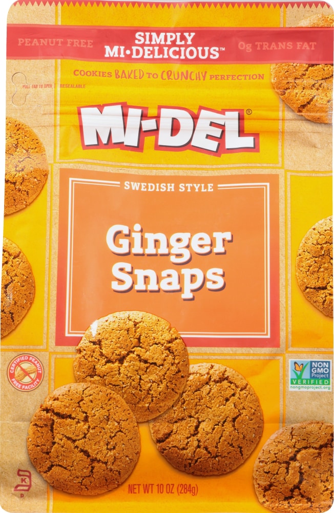 Mi-Del Ginger Snaps Cookies