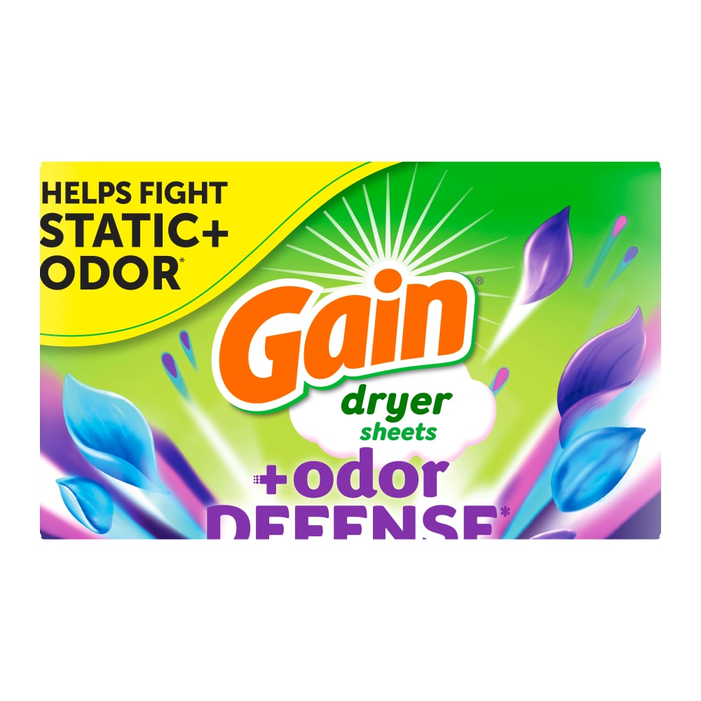 Gain Odor Defense Super Fresh Blast Dryer Sheets