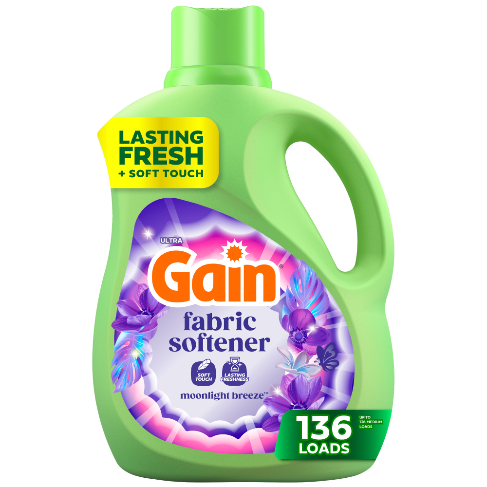 Gain Moonlight Breeze Liquid Fabric Softener Fabric Conditioner