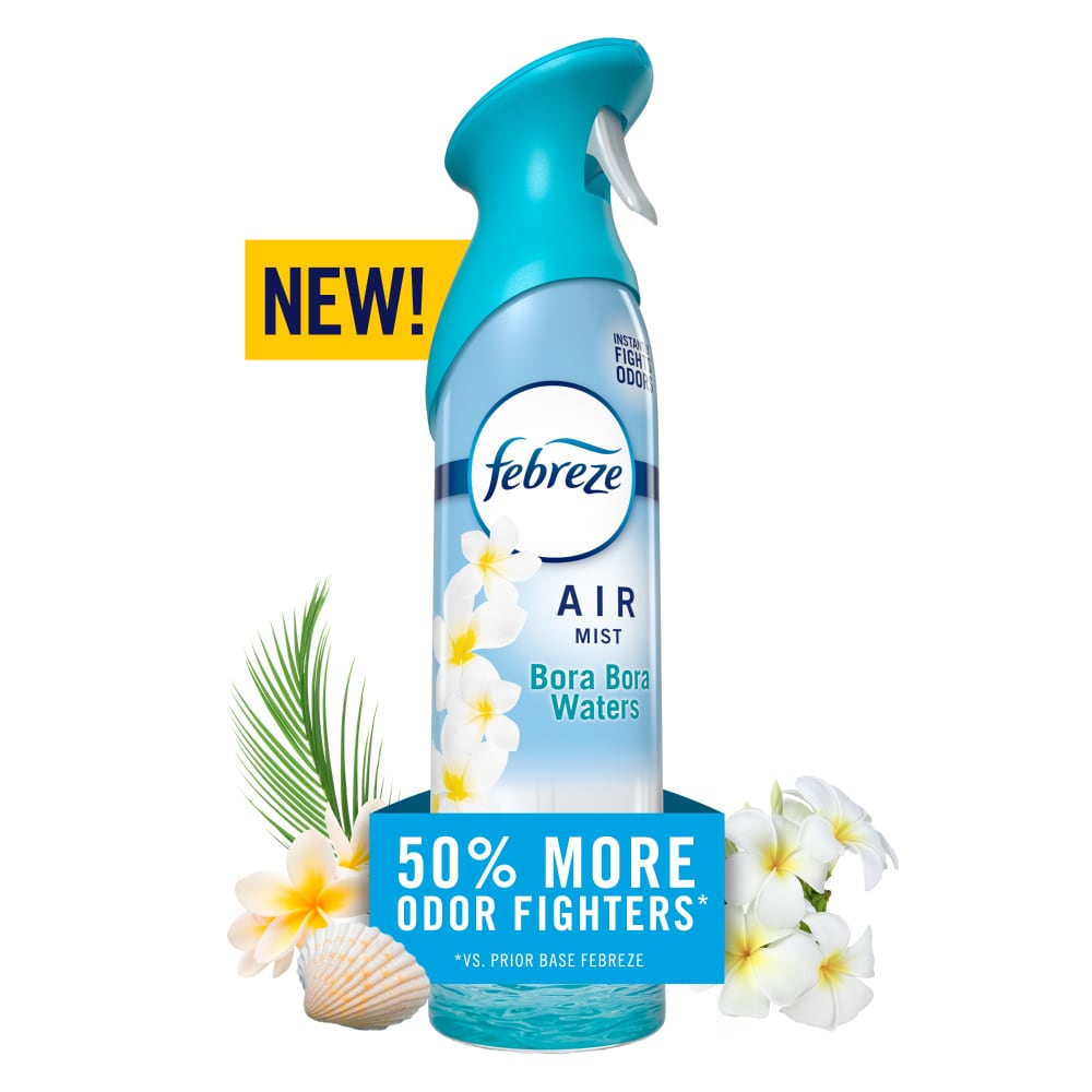 Febreze Air Mist Air Freshener Spray Odor Fighting Room Spray Bora Bora Waters Scent