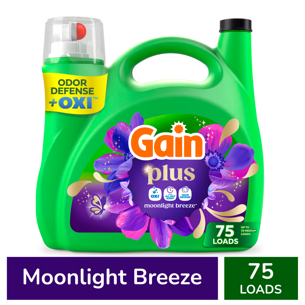 Gain Plus Moonlight Breeze Liquid Laundry Detergent