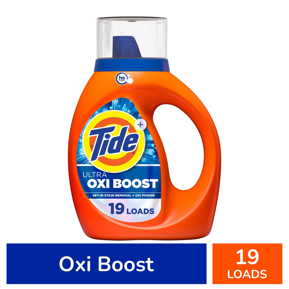 Tide Ultra Oxi Boost Liquid Laundry Detergent