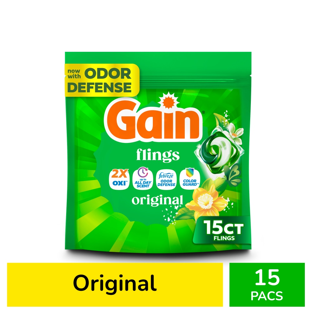 Gain Flings Original Laundry Detergent Pods